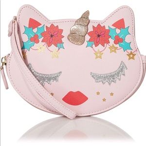 NIB Betsey Johnson Kitsch Zip Wristlet